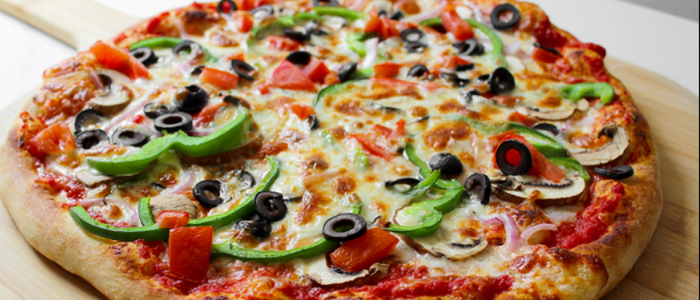 Vegetarian Supreme Pizza  10" 